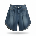 Men’s Wide Leg Denim Shorts