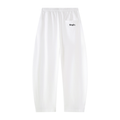 Men's Heavyweight Barrel Leg Sweatpants – White
