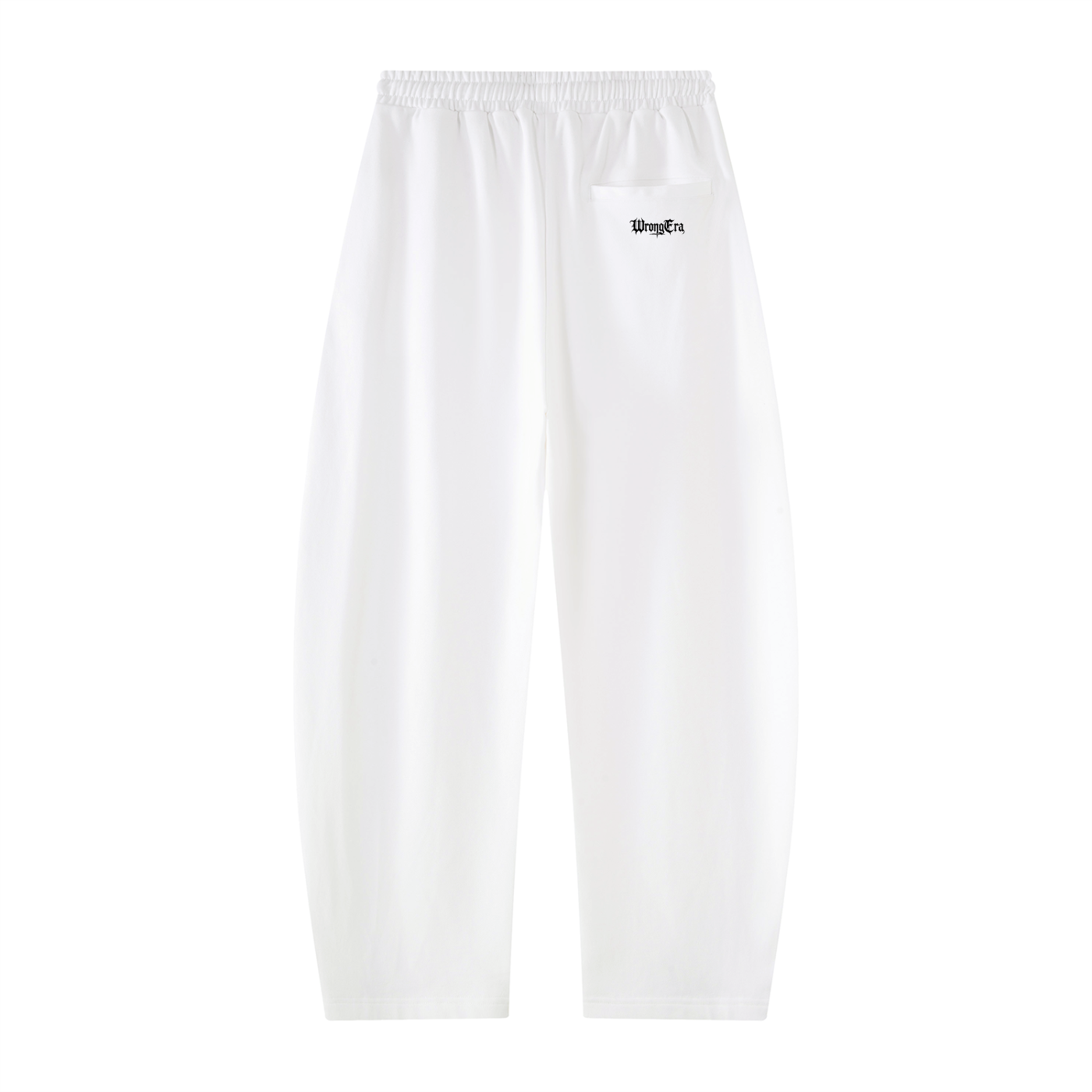 Men's Heavyweight Barrel Leg Sweatpants – White