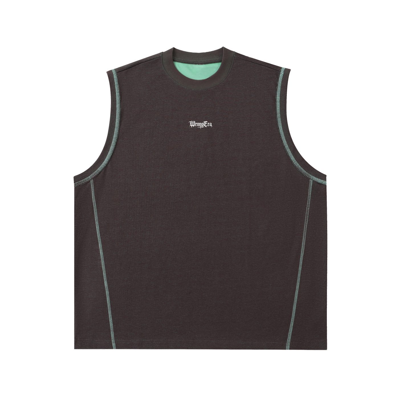 Men's Contrast Panel Cooling Tank Top