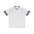 Men's Striped Loose V-Neck T-Shirt