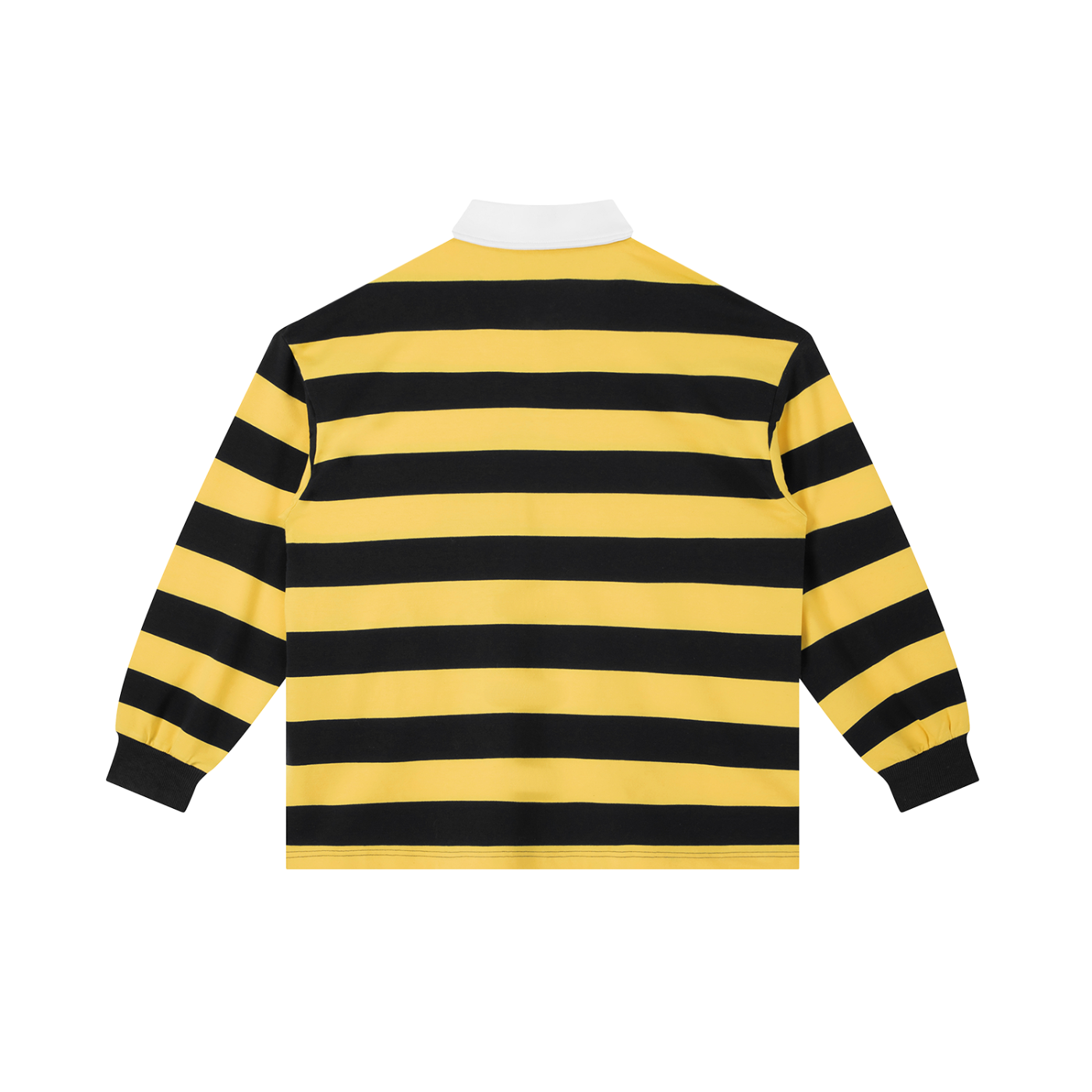 Men's Color Block Stripe Polo Shirt