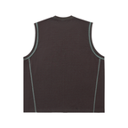 Men's Contrast Panel Cooling Tank Top