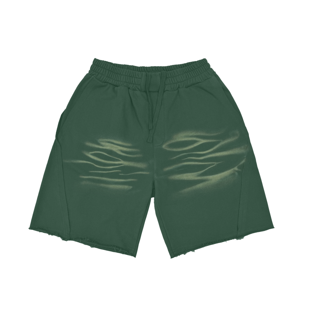 Men's Vintage Washed Tiger Stripe Shorts