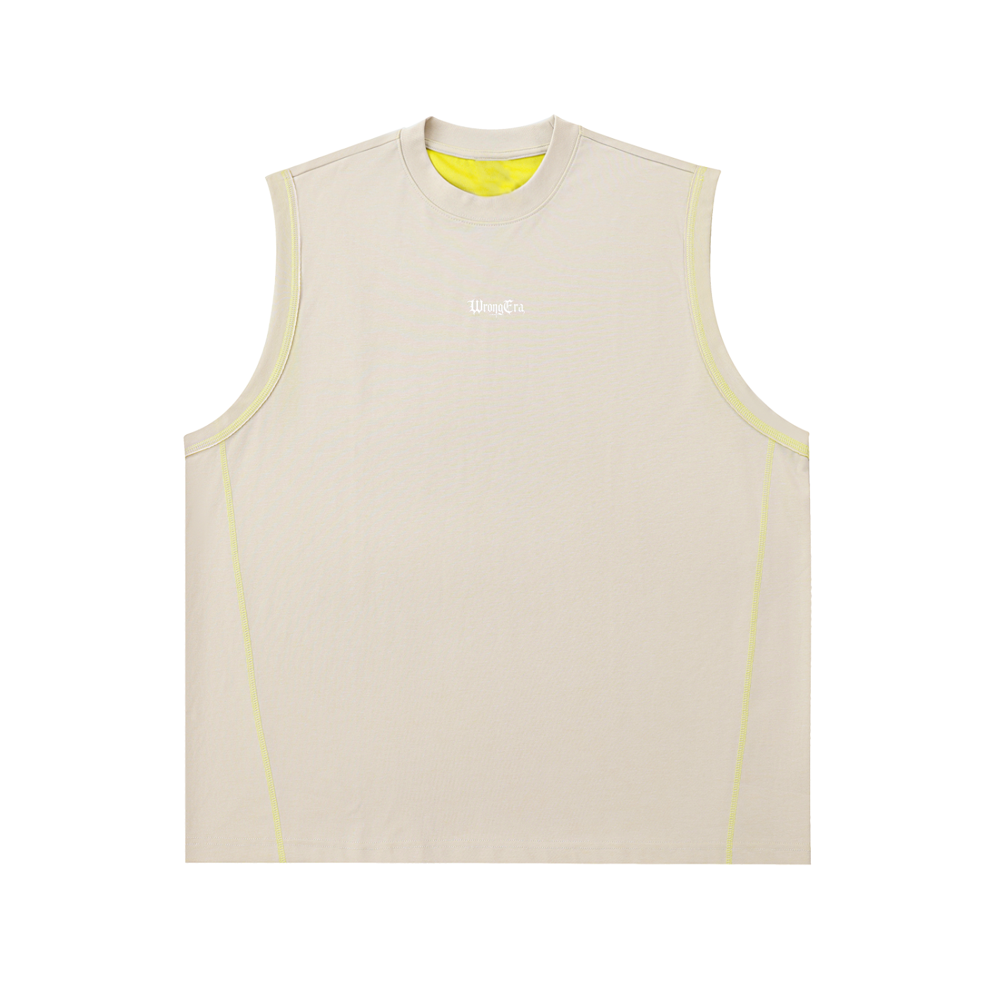 Men's Contrast Panel Cooling Tank Top