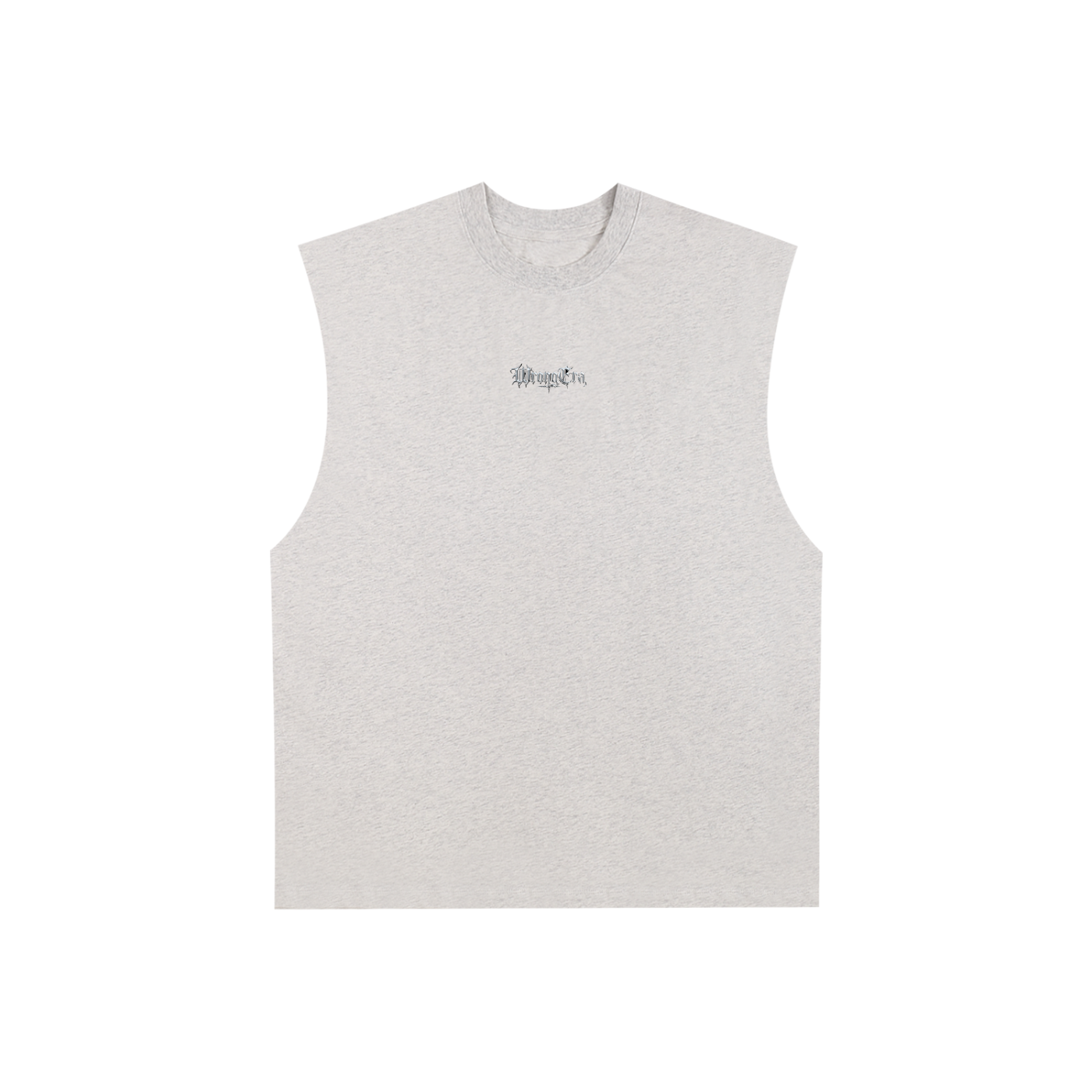 Men's Raw Edge Cotton Tank Top
