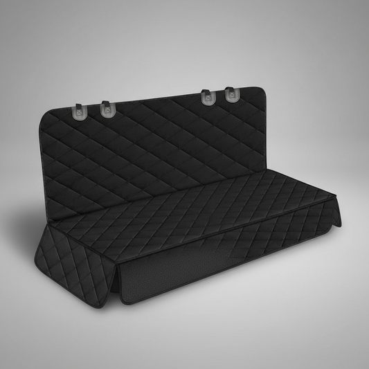 Ultimate Waterproof Dog Car Seat Cover - Protect Your Back Seat in Style!