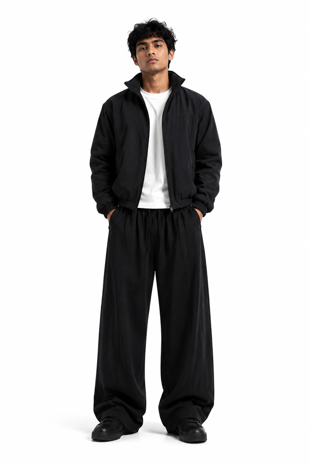 Men's Heavyweight Wide Leg Panel Sweatpants