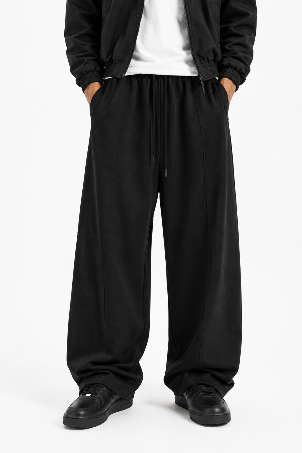 Men's Heavyweight Wide Leg Panel Sweatpants