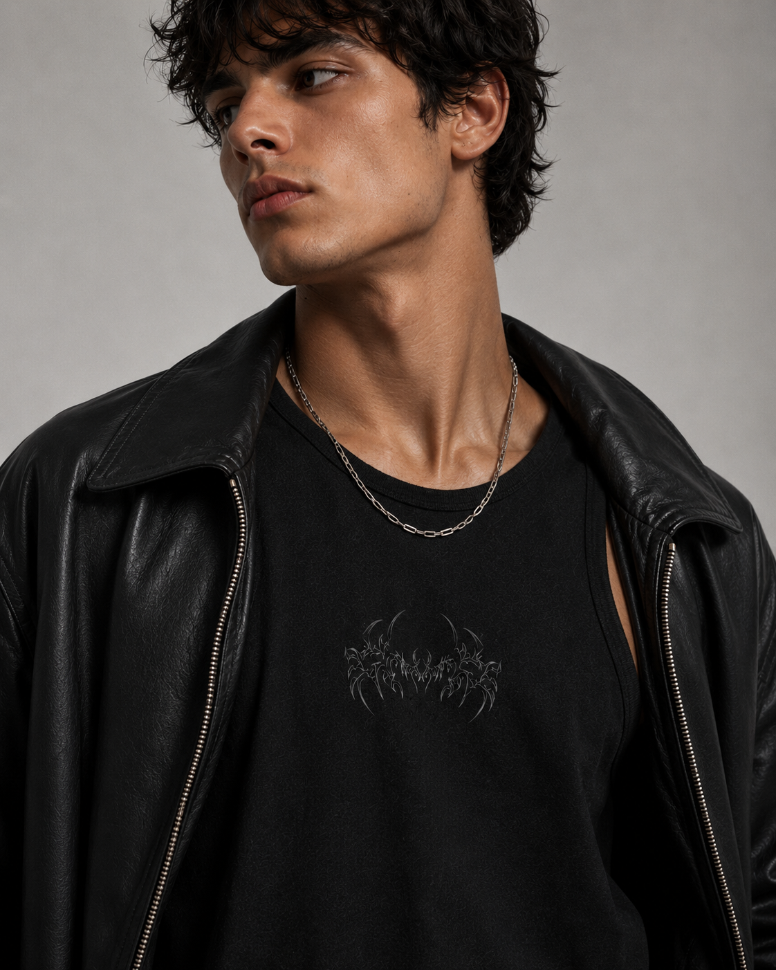 Men's French Terry Boxy Tank Top