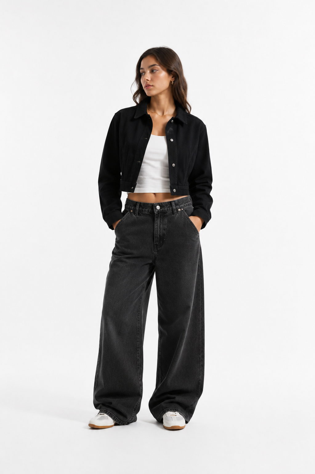 Women’s Crop Denim Jacket
