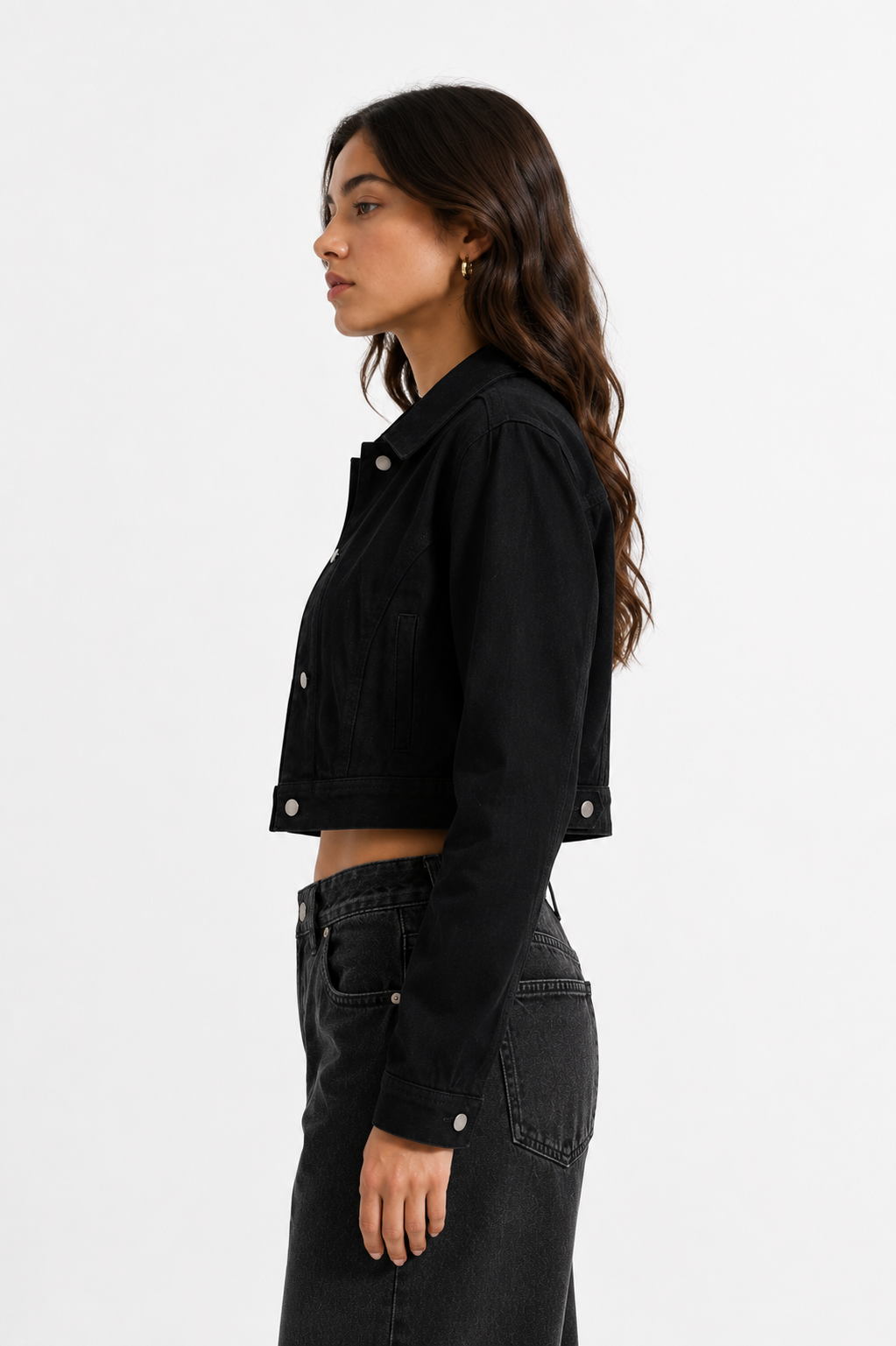 Women’s Crop Denim Jacket