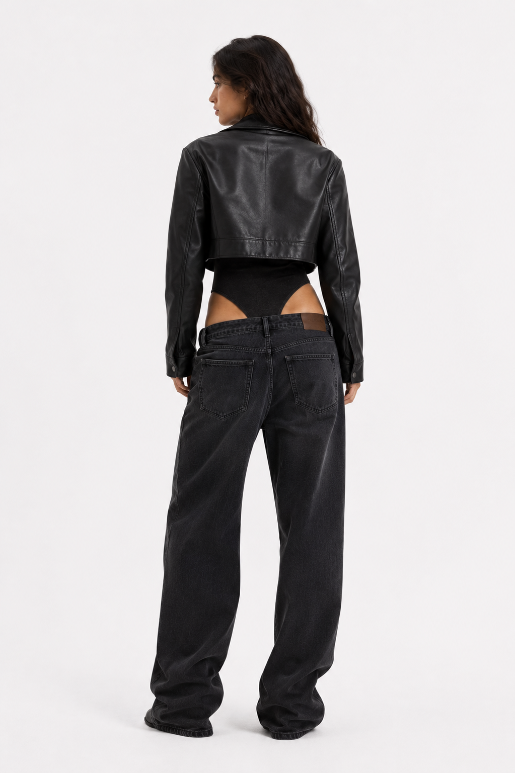 Women's Mineral Wash Crewneck Bodysuit