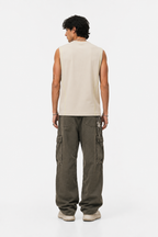 Men's Contrast Panel Cooling Tank Top