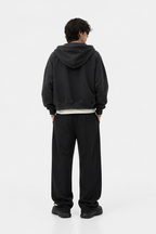 Men's Contrast-Stitched Fleece Sweatpants
