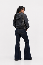 Women's High-Rise Flared Jeans