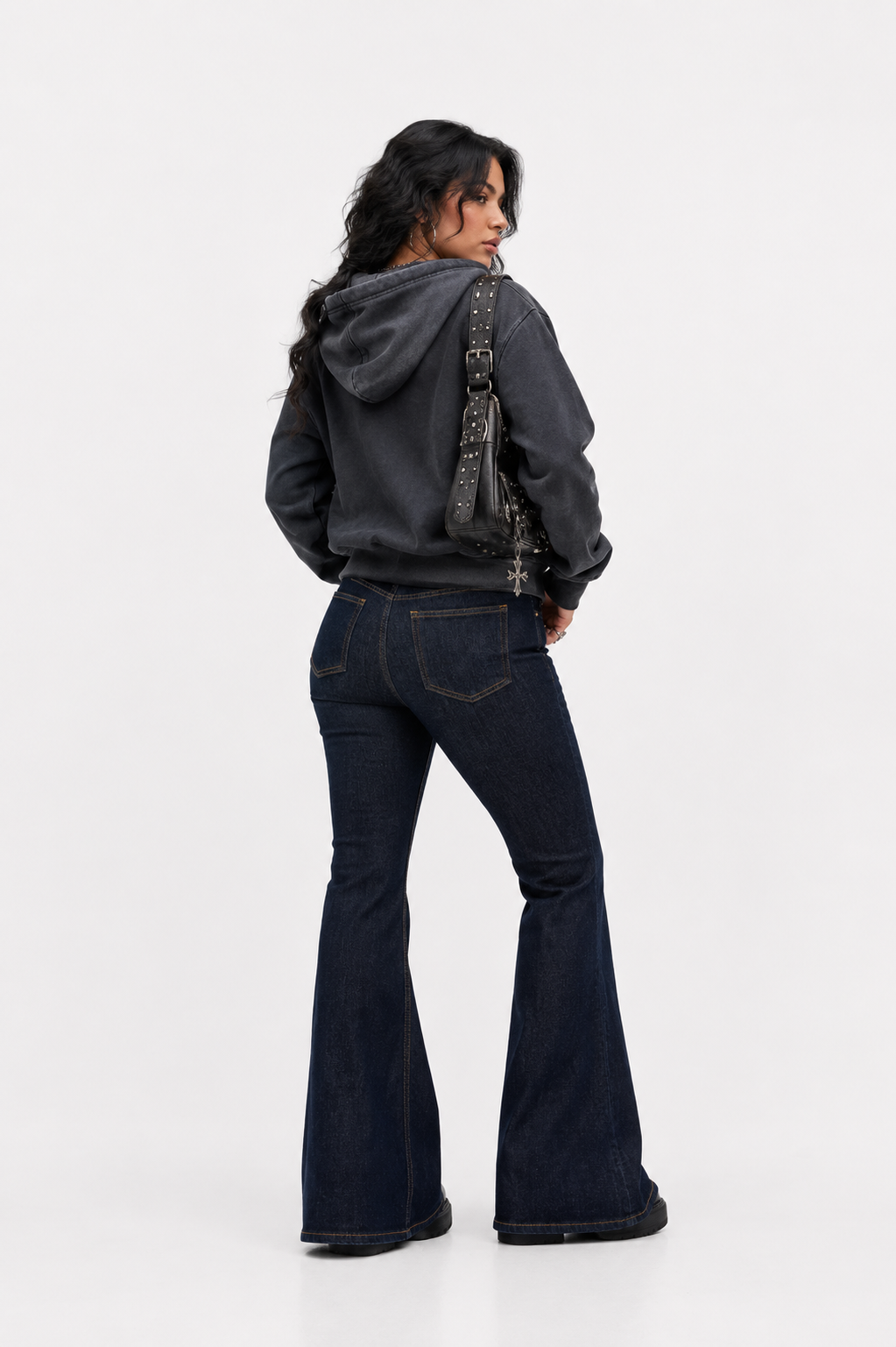 Women's High-Rise Flared Jeans