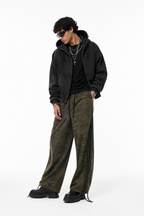 Men's Camo Wide Leg Sweatpants