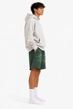 Men's Vintage Washed Tiger Stripe Shorts
