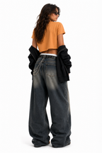 Women's Snow Washed Crop Top