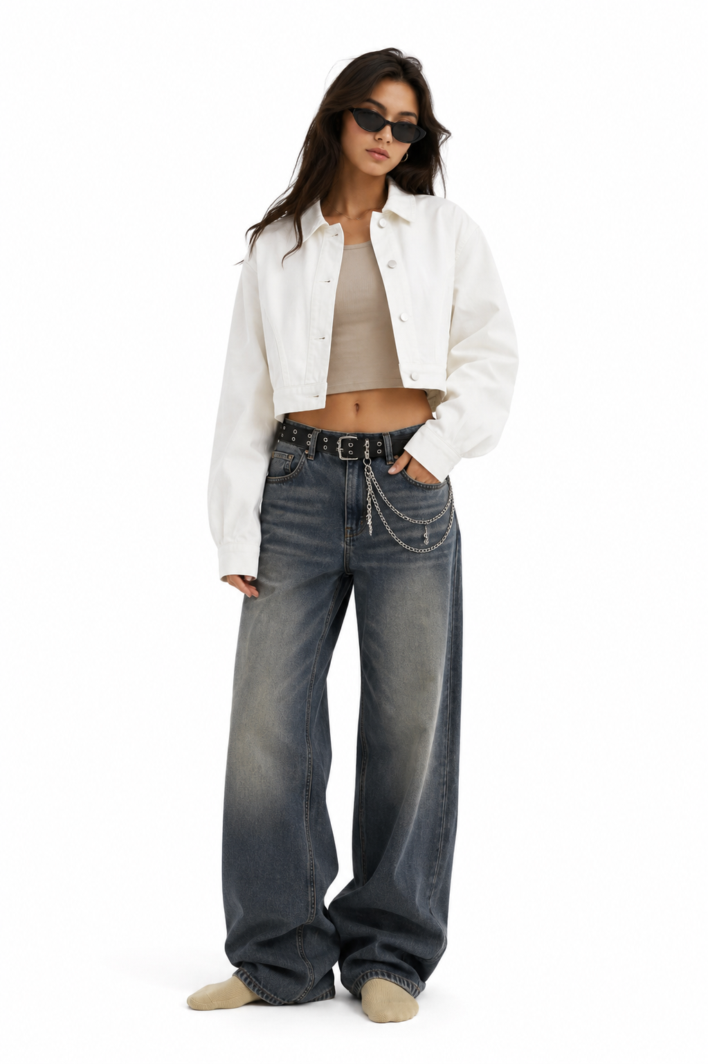 Women’s Crop Denim Jacket