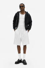 Men's Striped Loose Fit Shorts
