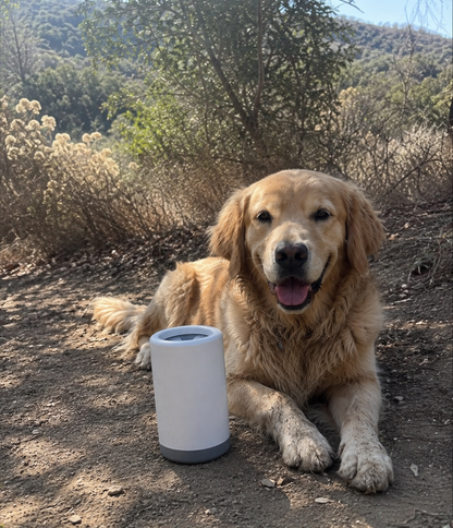 Effortlessly Clean Your Pet's Paws with TobbyandCo. Portable Dog Paw Cleaner - Keep Your Home Spotless!