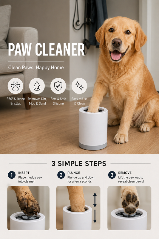 Effortlessly Clean Your Pet's Paws with TobbyandCo.