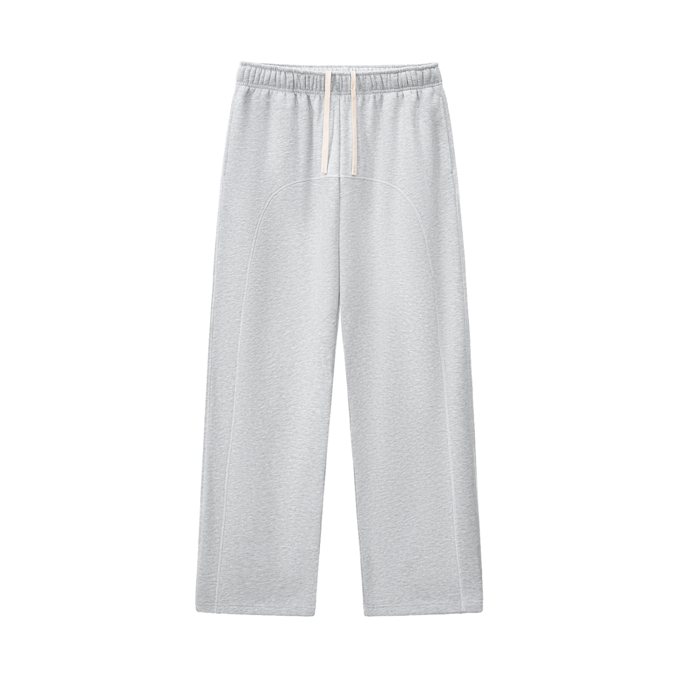 Men's Contrast-Stitched Fleece Sweatpants