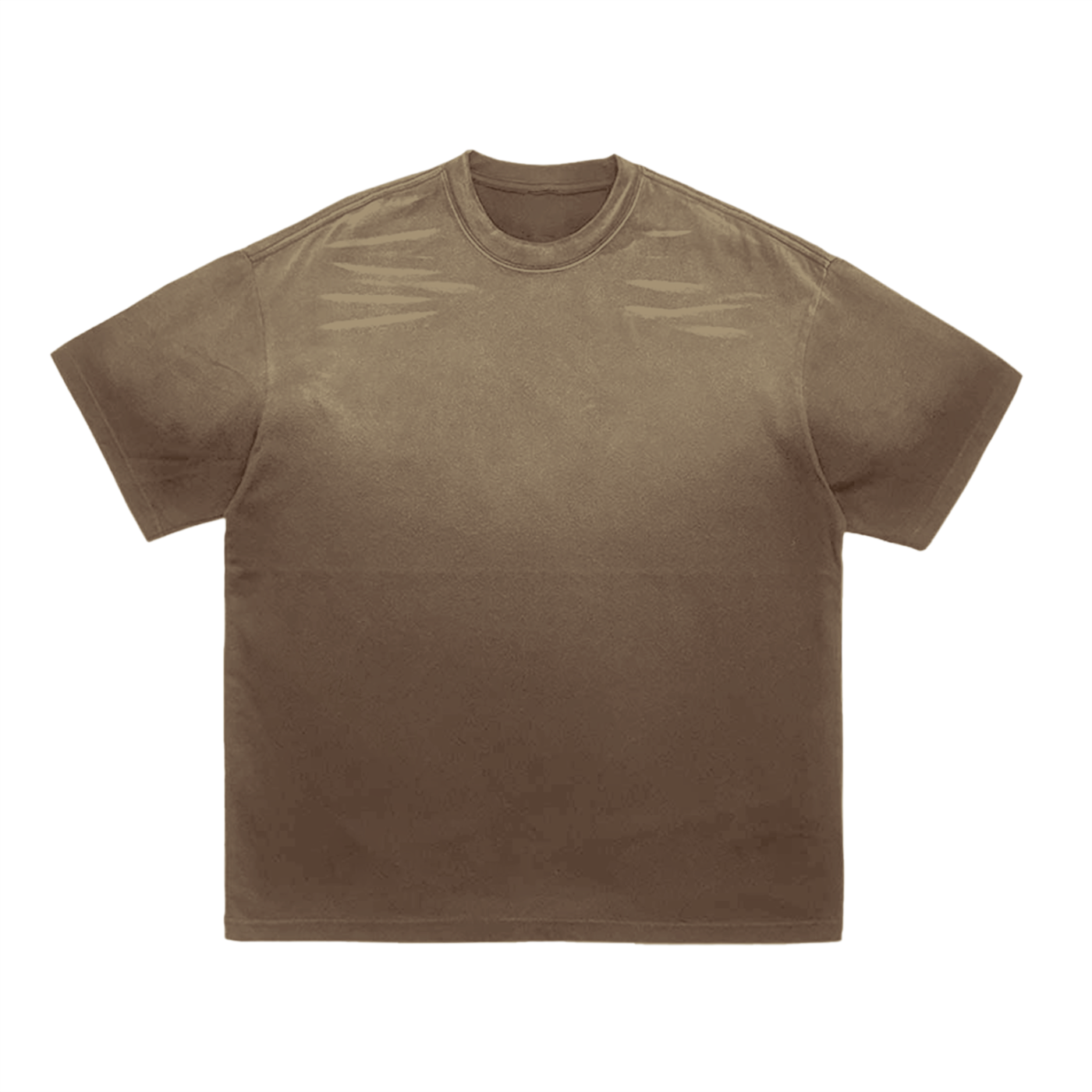 Men's Tiger Stripe Gradient Washed T-Shirt