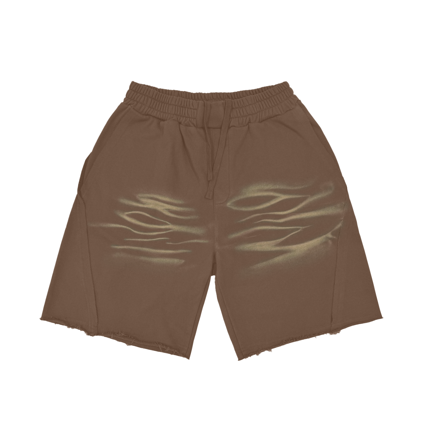 Men's Vintage Washed Tiger Stripe Shorts