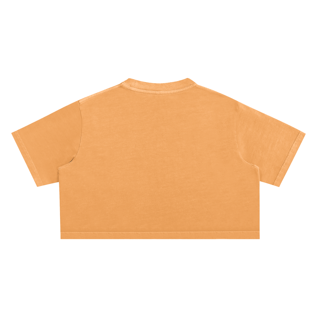 Women's Snow Washed Crop Top