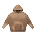 Men's Vintage Washed Frayed Fleece Hoodie