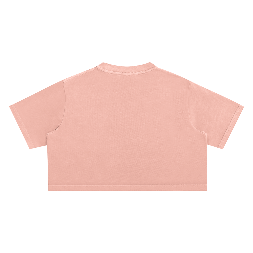 Women's Snow Washed Crop Top