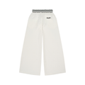 Women's Striped Waist Wide Leg Pants