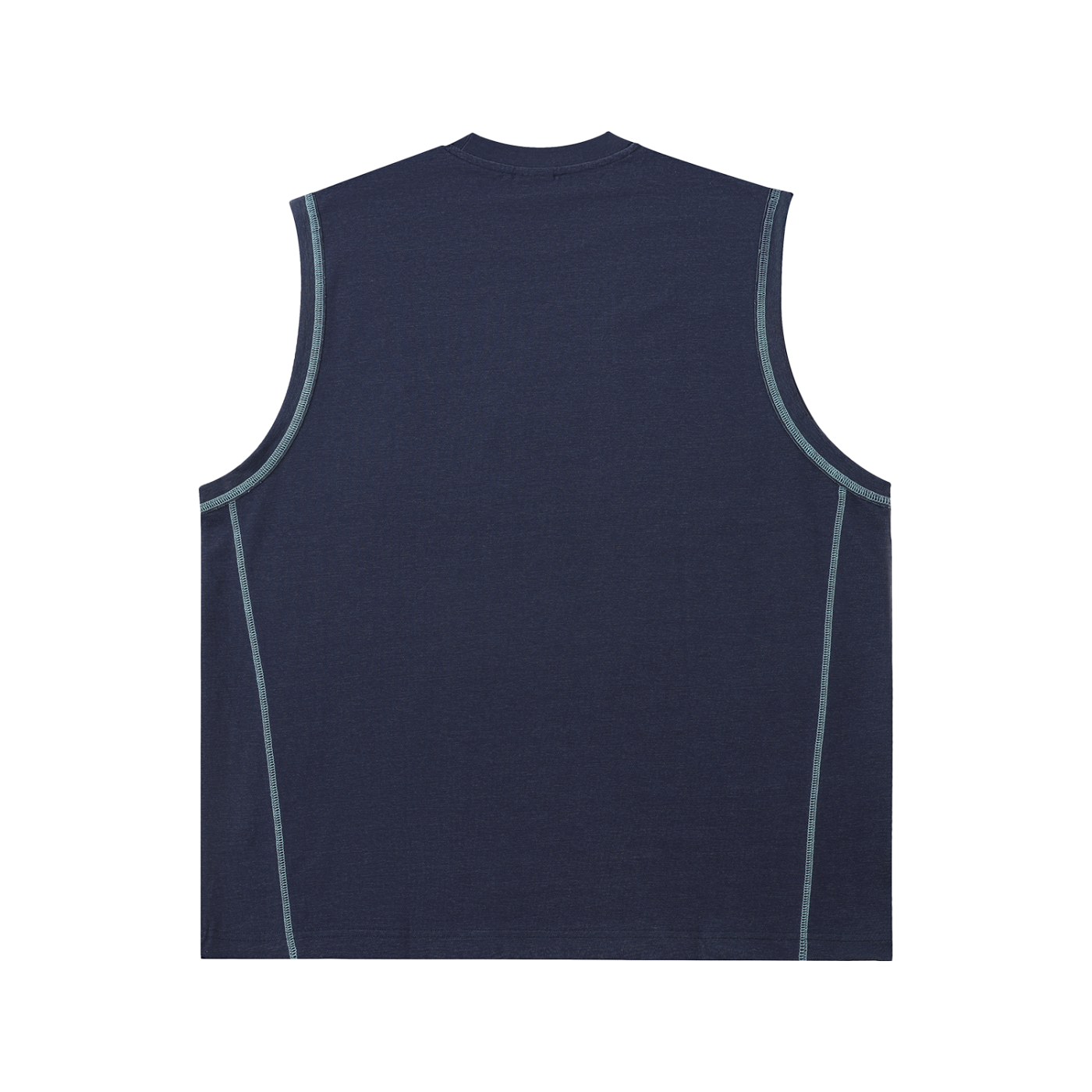 Men's Contrast Panel Cooling Tank Top