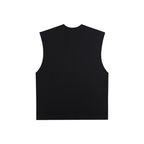 Men's Raw Edge Cotton Tank Top