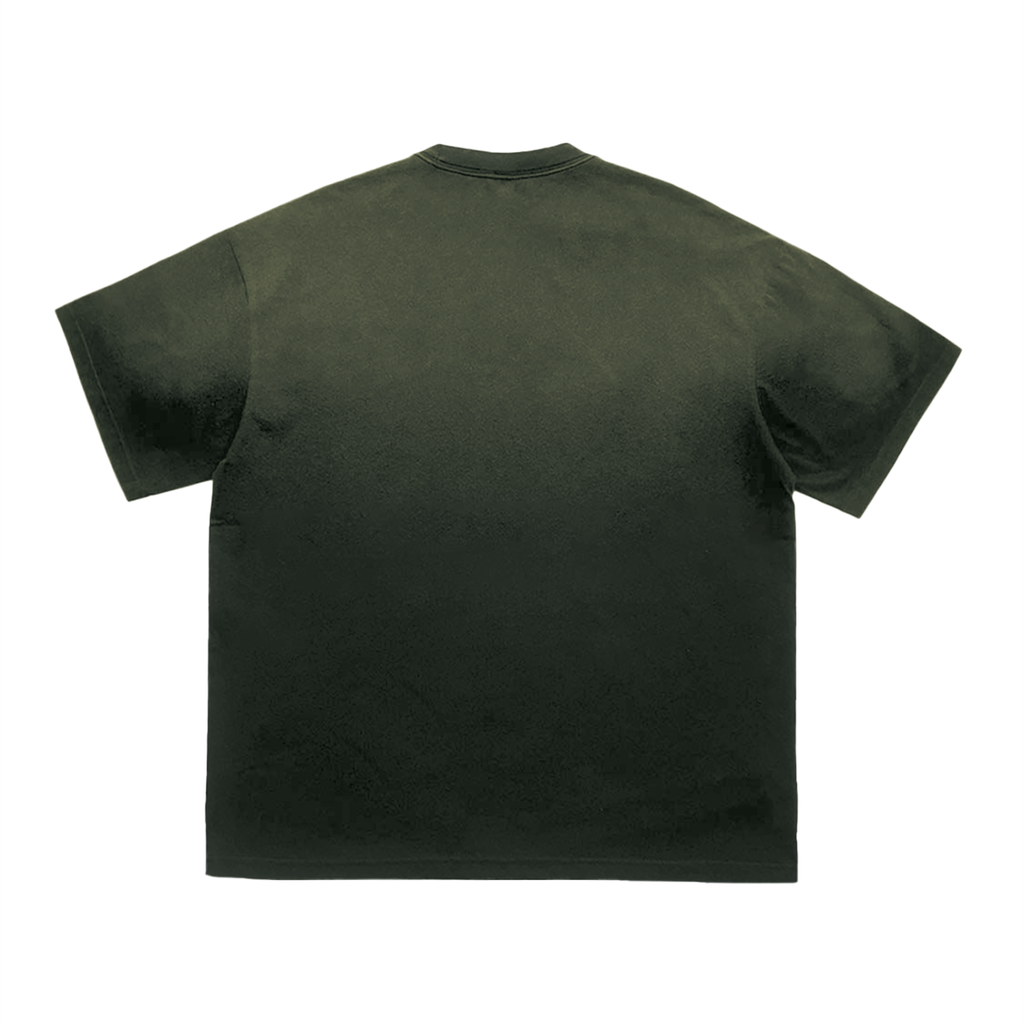 Men's Tiger Stripe Gradient Washed T-Shirt