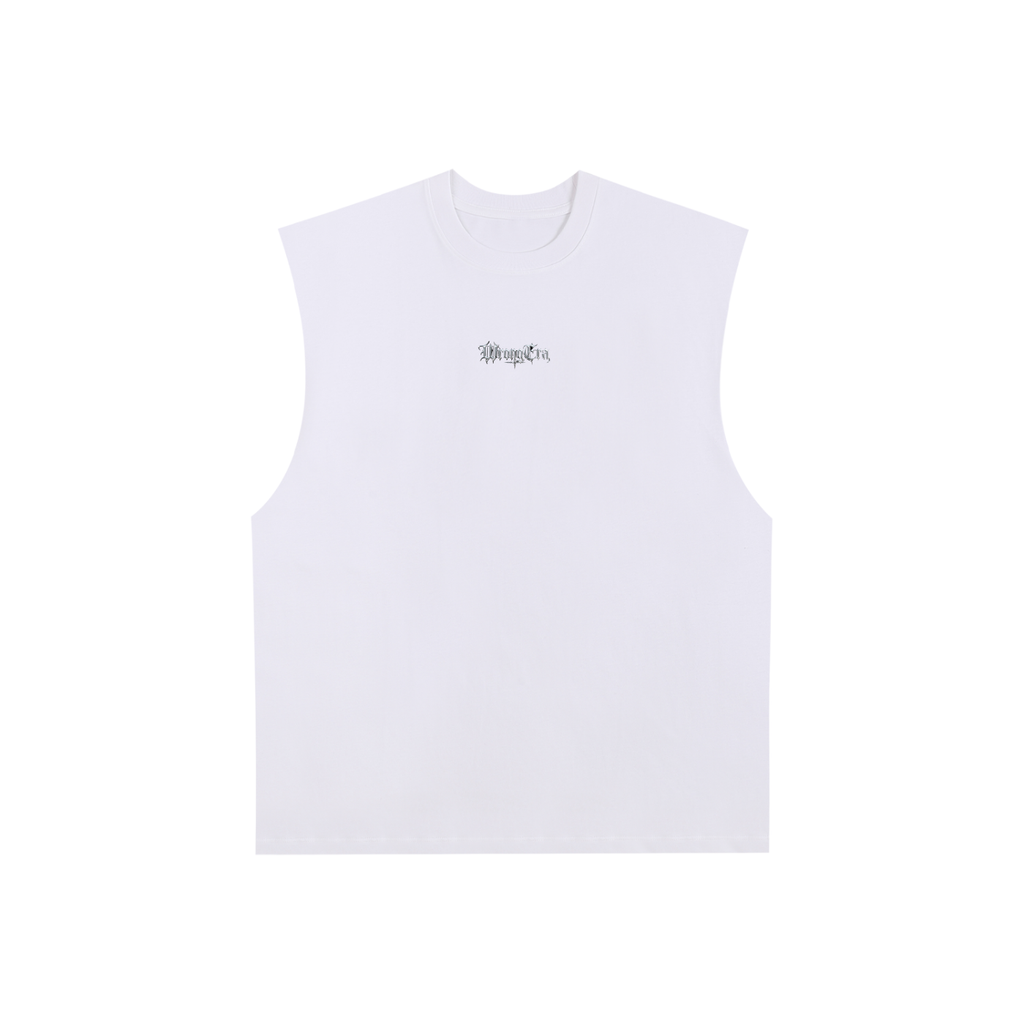 Men's Raw Edge Cotton Tank Top