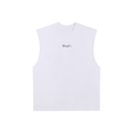 Men's Raw Edge Cotton Tank Top