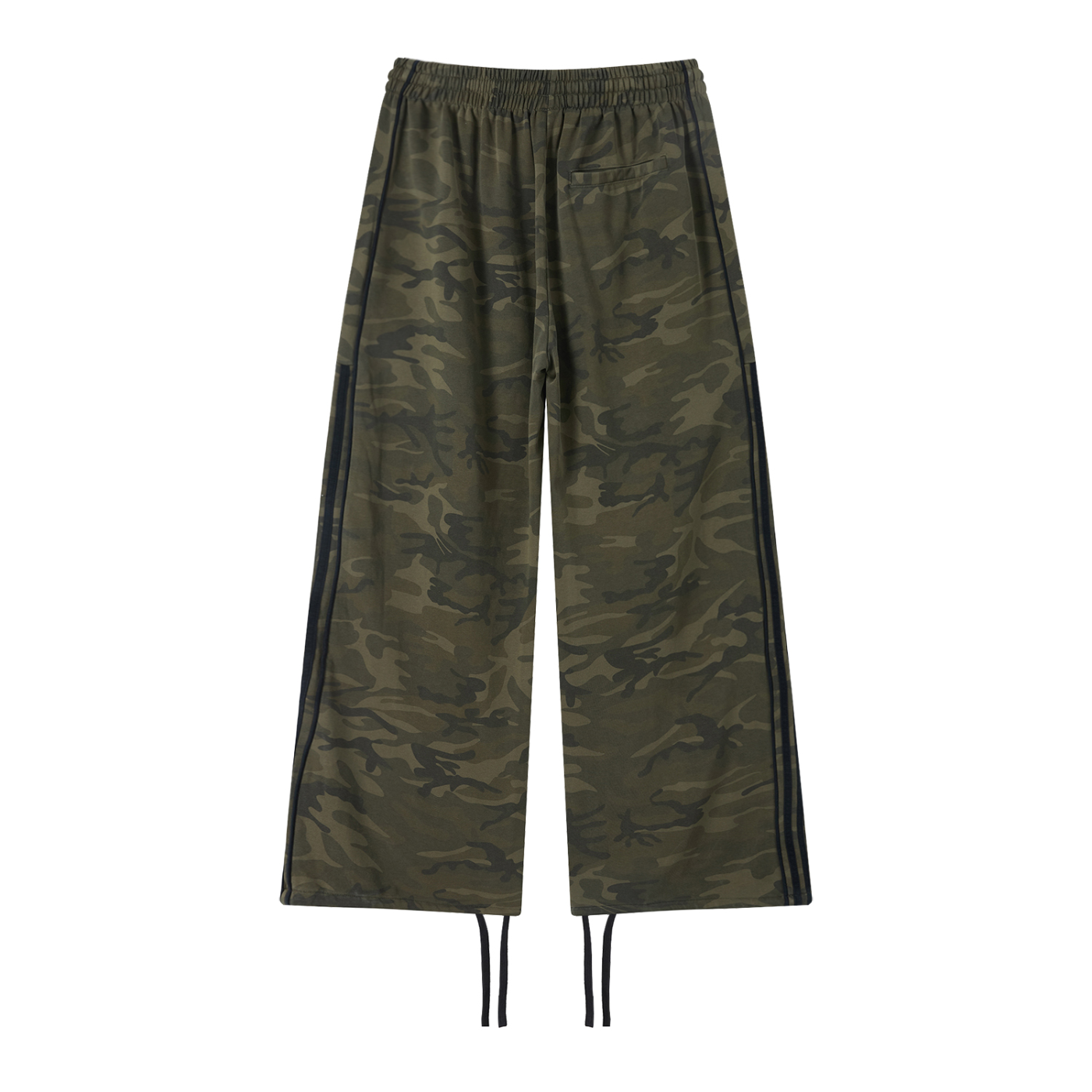 Men's Camo Wide Leg Sweatpants