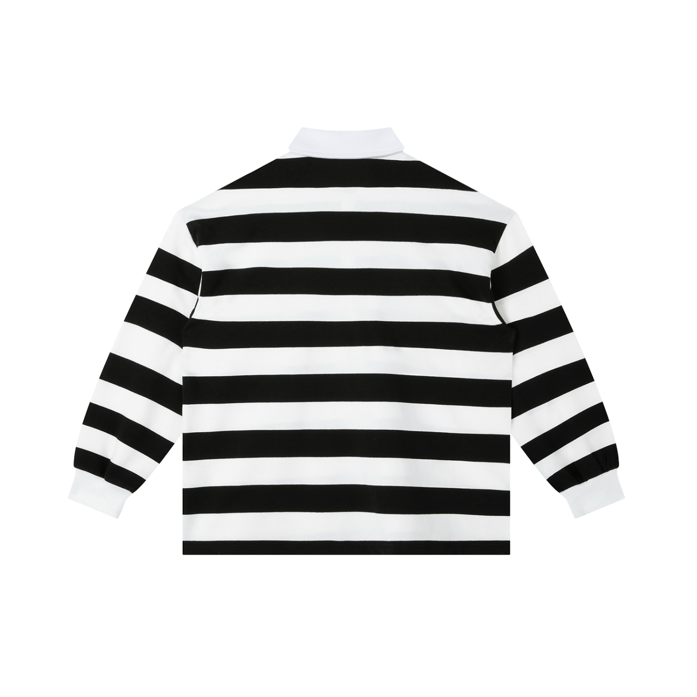 Men's Color Block Stripe Polo Shirt